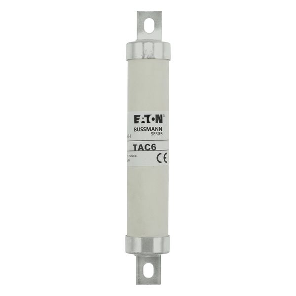 Fuse-link, high speed, 6 A, AC 1200 V, DC 660 V, BS2692-1, 22 x 139 mm, BS image 8