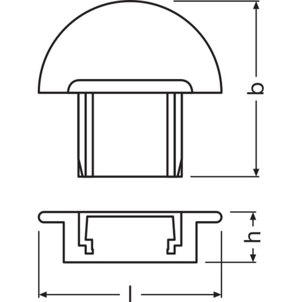 Flat Profiles for LED Strips -PF01/EC image 2