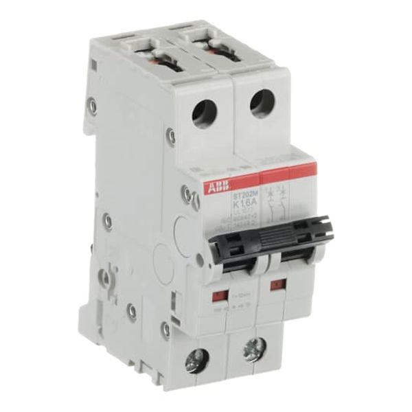 ST202M-K1.6 Miniature Circuit Breaker - 2P - K - 1.6 A image 1