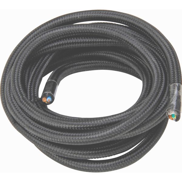 Textile cable H03VV-F3x0,75mm²  2m, grap image 1