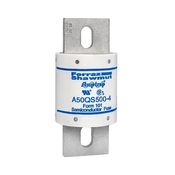 High Speed Fuse Amp-Trap® A50QS 500VAC 500VDC 500A Blade image 1