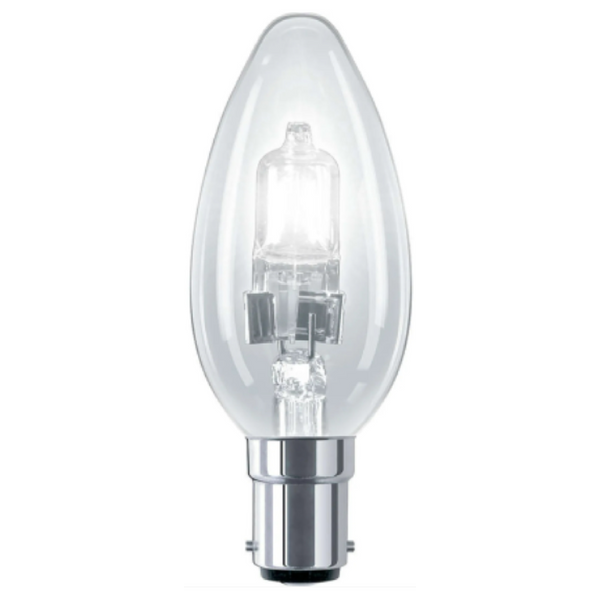 Halogen Lamp 18W B15D B35 240V Clear Patron image 1