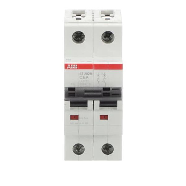 ST202M-C6 Miniature Circuit Breaker - 2P - C - 6 A image 1