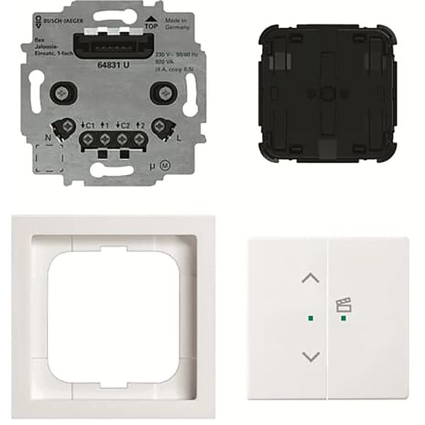 62731/UJ-84-WL CoverPlates (partly incl. Insert) Studio white image 1