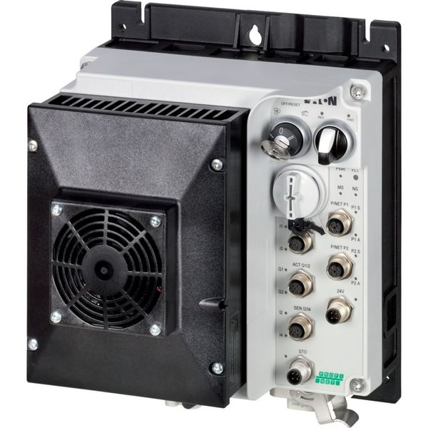 Speed controllers, 8.5 A, 4 kW, Sensor input 4, Actuator output 2, PROFINET, HAN Q4/2, with braking resistance, STO (Safe Torque Off), with fan image 2
