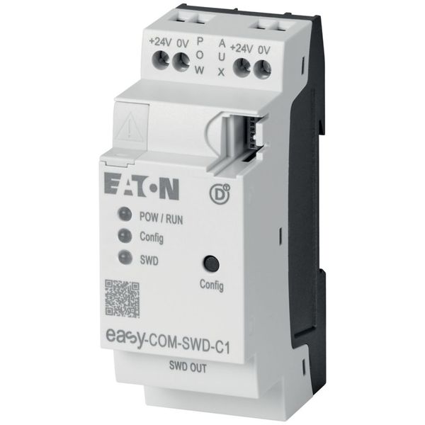 Communication module for connecting the easy control relay as SWD coordinator in SmartWire-DT applications, screw terminal image 11