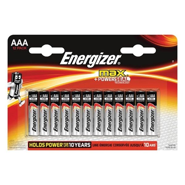 ENERGIZER Max LR03 AAA BL12 image 1