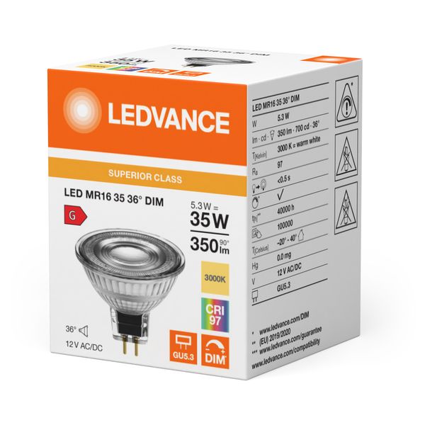 LED MR16 DIM S 5.3W 930 GU5.3 image 6