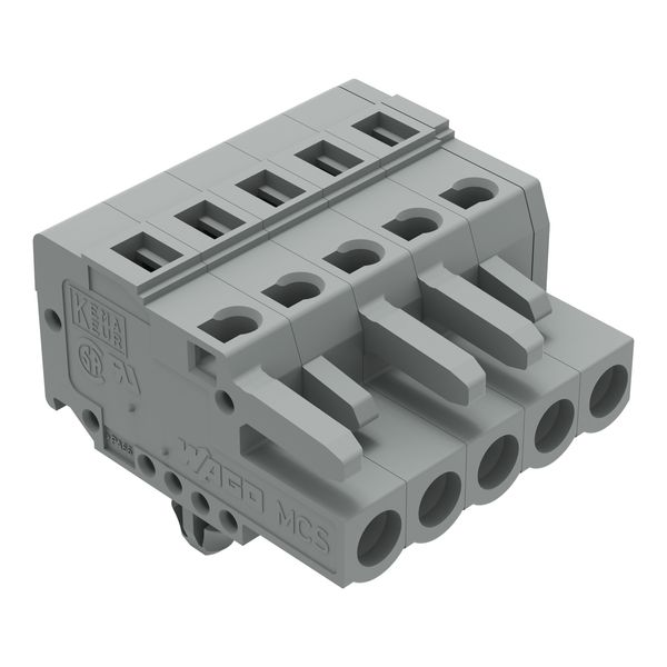 231-105/008-000 1-conductor female connector; CAGE CLAMP®; 2.5 mm² image 1
