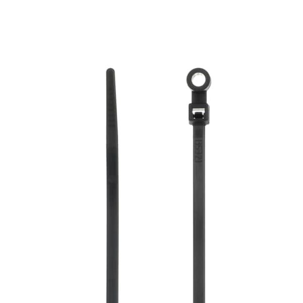 L-7-50MH-0-M CABLE TIE 50LB 7IN BLK No10 MTGHOLE image 2