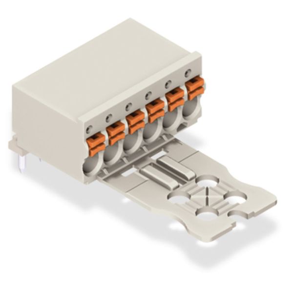 2091-1354 1-conductor THT female connector angled; push-button; Push-in CAGE CLAMP® image 5