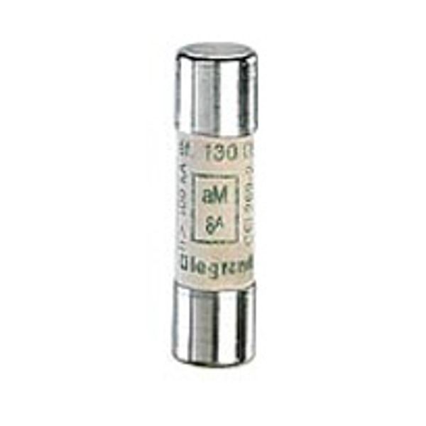HRC cartridge fuse - cylindrical type aM 10 x 38 - 0.50 A - w/o indicator image 1