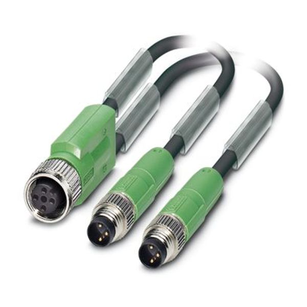 SAC-3P-FY/2X0,15-PUR/M8MSM12MS - Sensor/actuator cable image 1