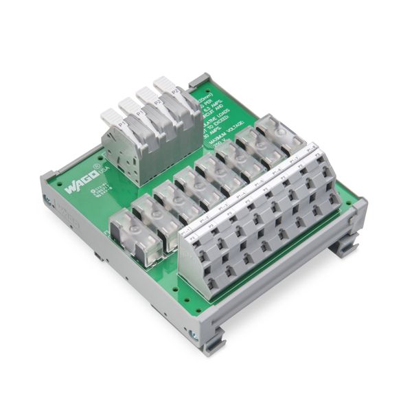 830-800/000-319 Potential distribution module; 2 potentials; with 2 input clamping points each image 1