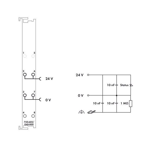 Supply Filter 24 VDC Higher isolation light gray image 7