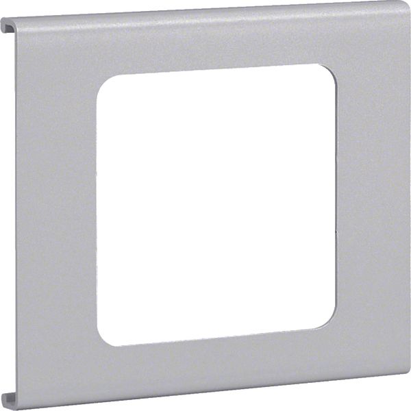 Pre-cut lid 1gang, FB 60110, light grey image 1