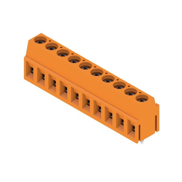 PCB terminal, 5.00 mm, Number of poles: 10, Conductor outlet direction image 4