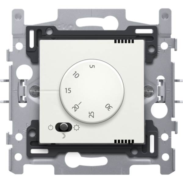 Electronic thermostat, white image 1