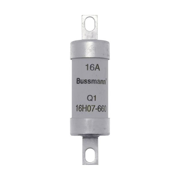 Fuse-link, low voltage, 16 A, AC 660 V, DC 250 V, BS88/A2, 22 x 82 mm, gL/gG, BS image 6