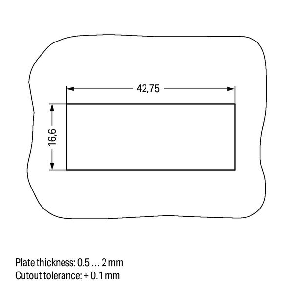 Snap-in plug 4-pole Cod. B gray image 3