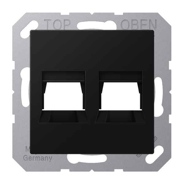 Centre plate for modular jack sockets A1569-25WESWM image 1