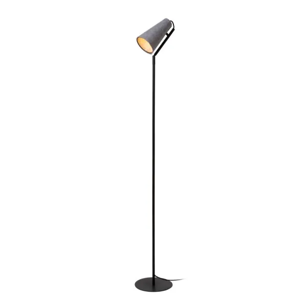 Lucide BENSEN - Floor lamp - 1xE14 - Gray image 1