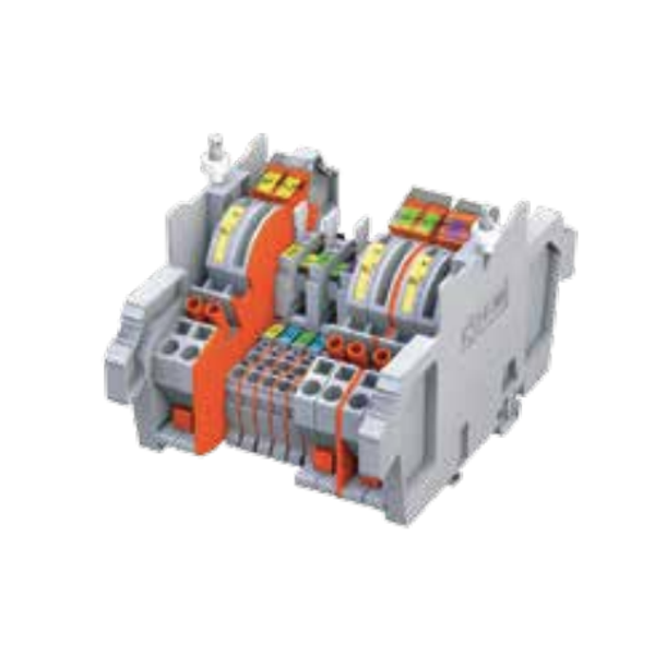 WAGO 13-track measuring strip with parallel modules 100V image 1