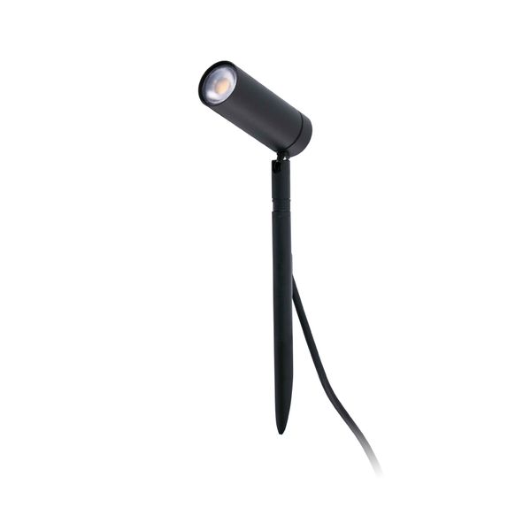 SETH LED BLACK SPIKE LAMP H 28CM image 1