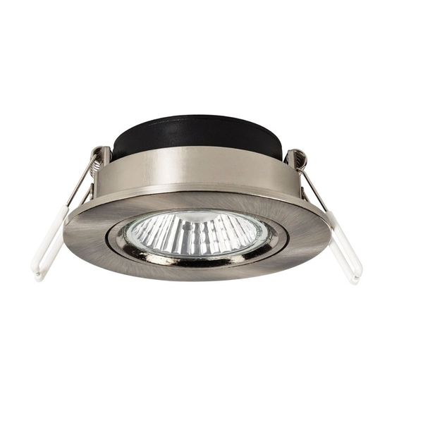 Downlight slim 176-264V  6W 2700K 400Lm 36D Ra90 Dim nickel image 1