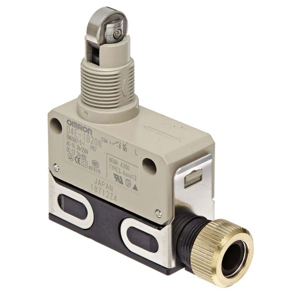 Limit switch, slim sealed, Standard sensitivity, IP67, Snap action, Se image 2