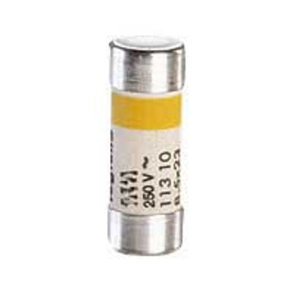 Domestic cartridge fuse - cylindrical type 8.5 x 23 - 10 A - w/o indicator image 1