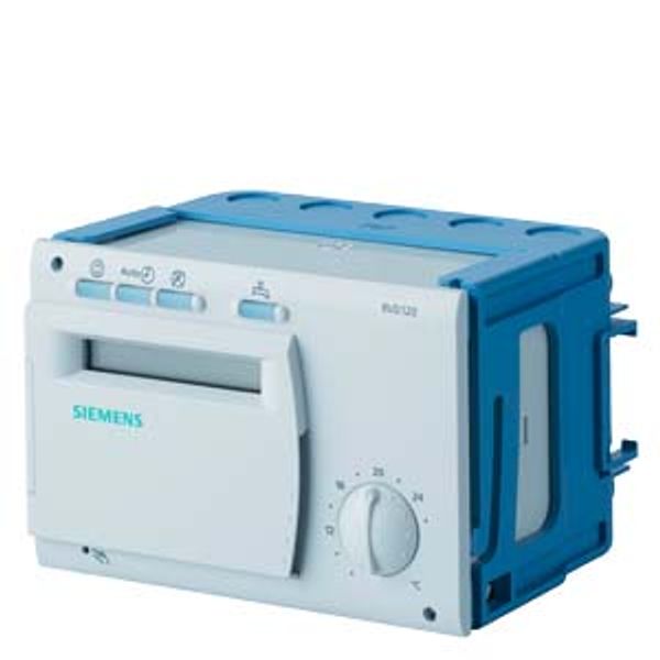 RVD125/109-A - District heating controller, 3 plant types programmed, without terminal base, with terminal connectors, operators manual in de, en, fr, it, da, image 1