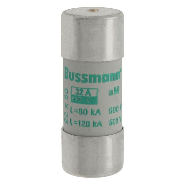 Fuse-link, LV, 32 A, AC 690 V, 22 x 58 mm, aM, IEC, with striker image 16