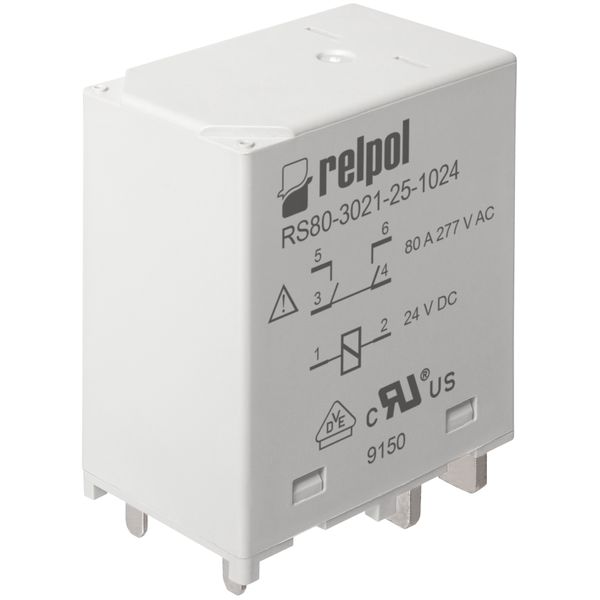High power Relays RS80-3021-25-1024 image 1