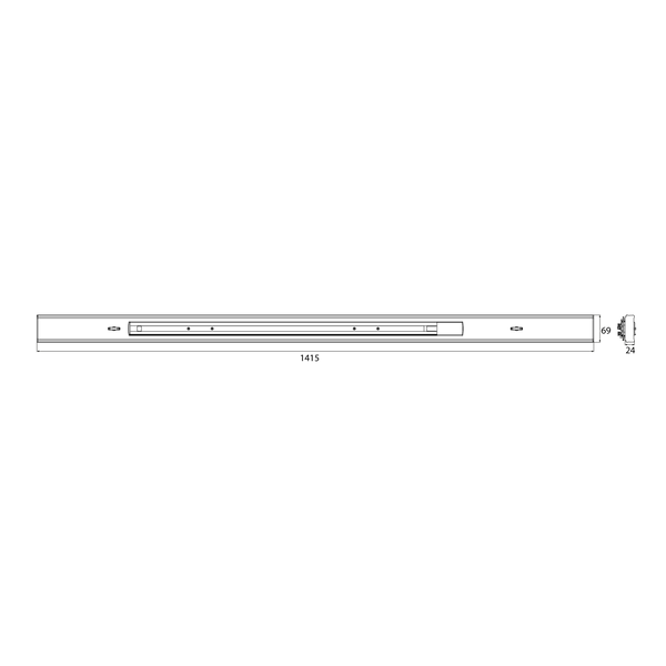 LEDTrunking 3C Track Module image 3