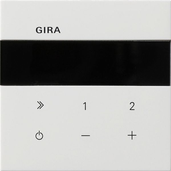 IP flush-m. radio Gira F100 p.white image 1