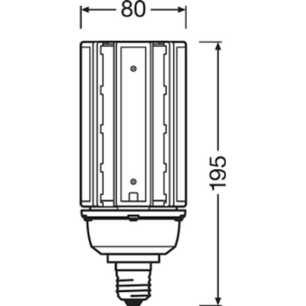 HQL LED PRO 11700 lm 90 W/2700 K E40 image 3