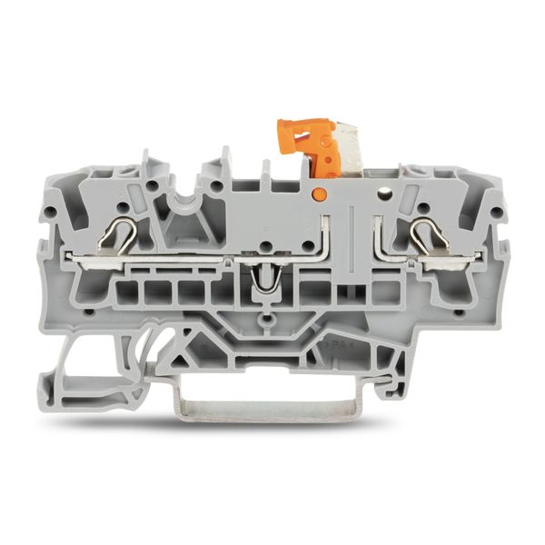 2-conductor disconnect/test terminal block image 1