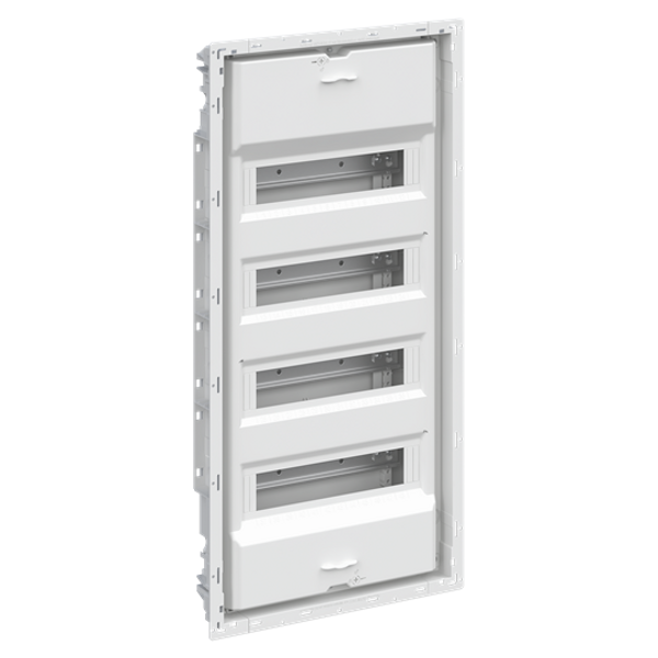 UK648EB Consumer unit , 722 mm x 362 mm x 97 mm, Flush mounting, 48 SU, IP30, Without Door image 1