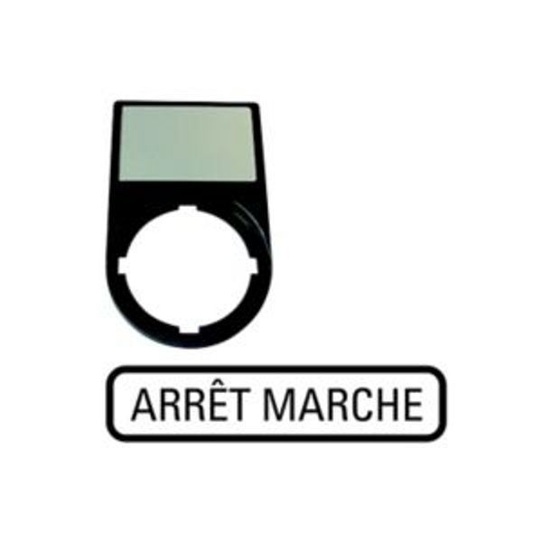 Carrier, +label, ARRET MARCHE image 1