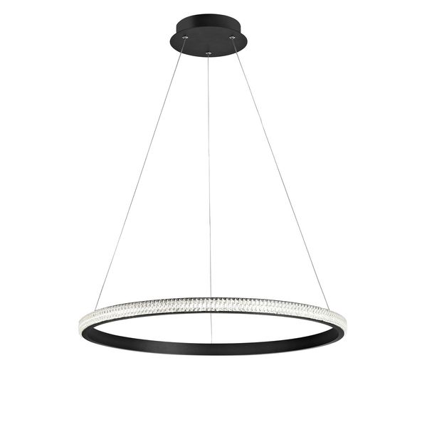 Traic Dimmable Sandy Black Aluminium   & Acrylic  LED 29 Watt 230 Volt  1684Lm 3000K IP20   D: 60.5 H: 120 cm  Adjustable height & Rotating image 1