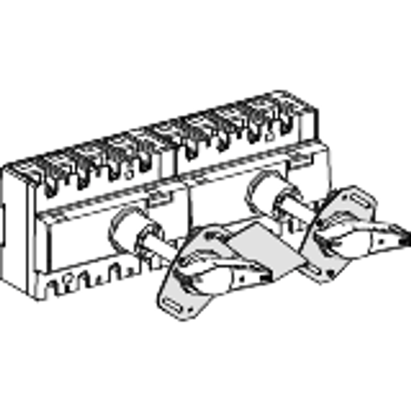 mechanical interlocking - for devices with extended rotary handle - 40...160 A image 2