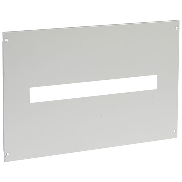 Metal faceplate XL³ 800/4000 - DPX³ 250 with terminal shields - captive screws image 1