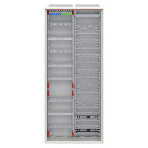 CA28VM ComfortLine Compact distribution board, Surface mounting, 96 SU, Isolated (Class II), IP44, Field Width: 2, Rows: 8, 1250 mm x 550 mm x 160 mm image 6