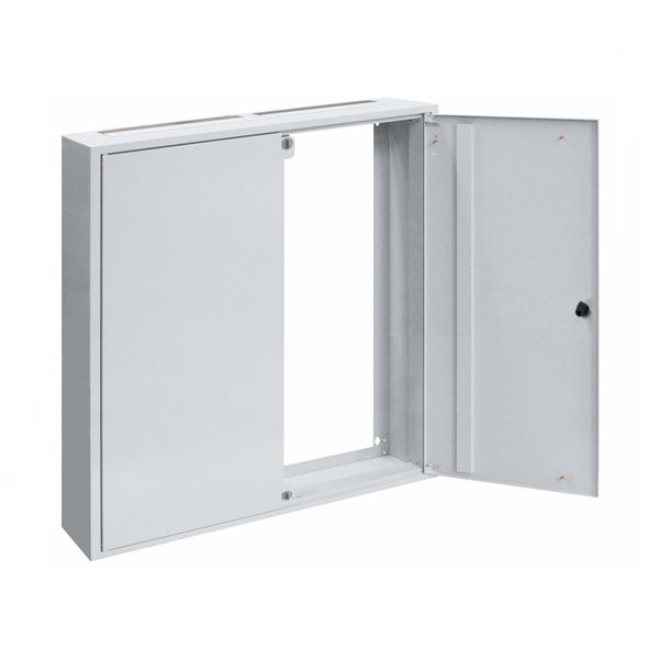 Wall-mounted frame 4A-24 with door, H=1195 W=1030 D=250 mm image 1