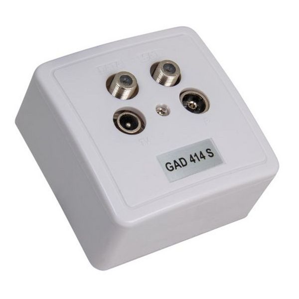 GAD 414 S, SAT MM Outlet 14dB image 1