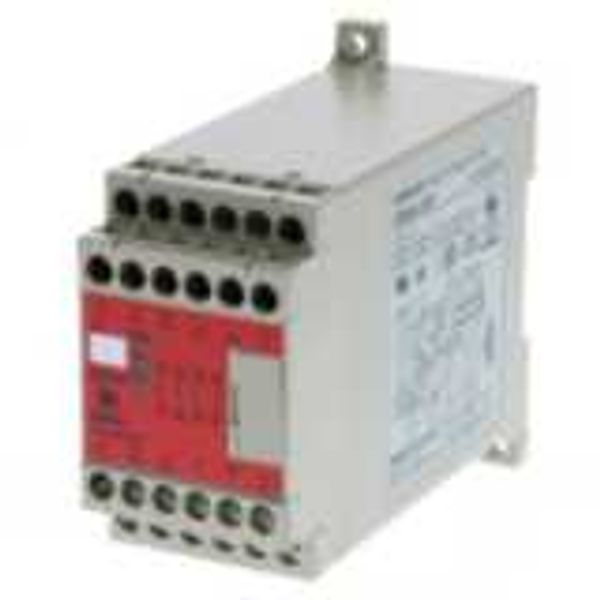 Safety relay unit, 3PST-NO (Category 4), 5 A, SPST-NC aux, 1 or 2 chan image 3