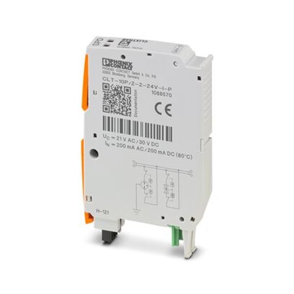 CLT-10P/2-2-24V-I-P - Surge protection plug image 1