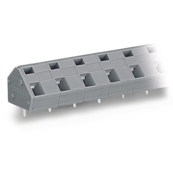 PCB terminal block 2.5 mm² Pin spacing 10/10.16 mm gray image 3