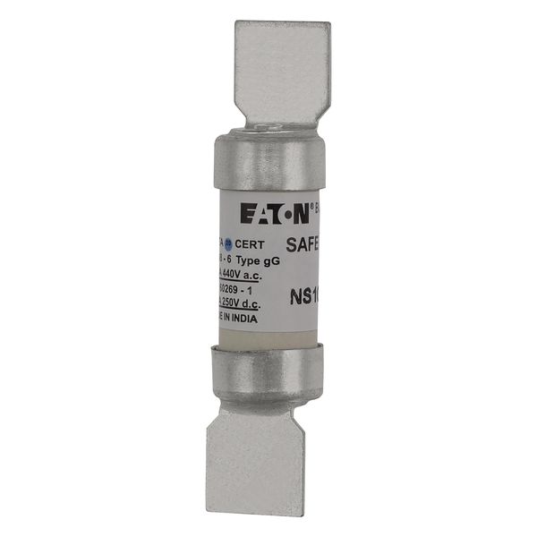 Fuse-link, LV, 10 A, AC 440 V, BS88/F1, 15 x 62 mm, gL/gG, BS image 5